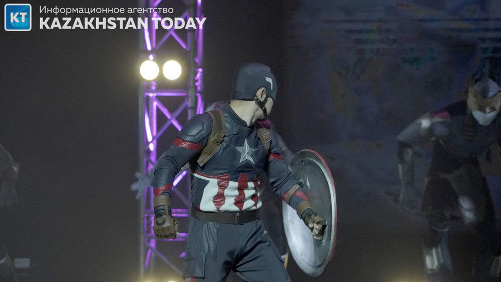 'Superheroes' dance show based on the Marvel Superheroes epic took place in Almaty
