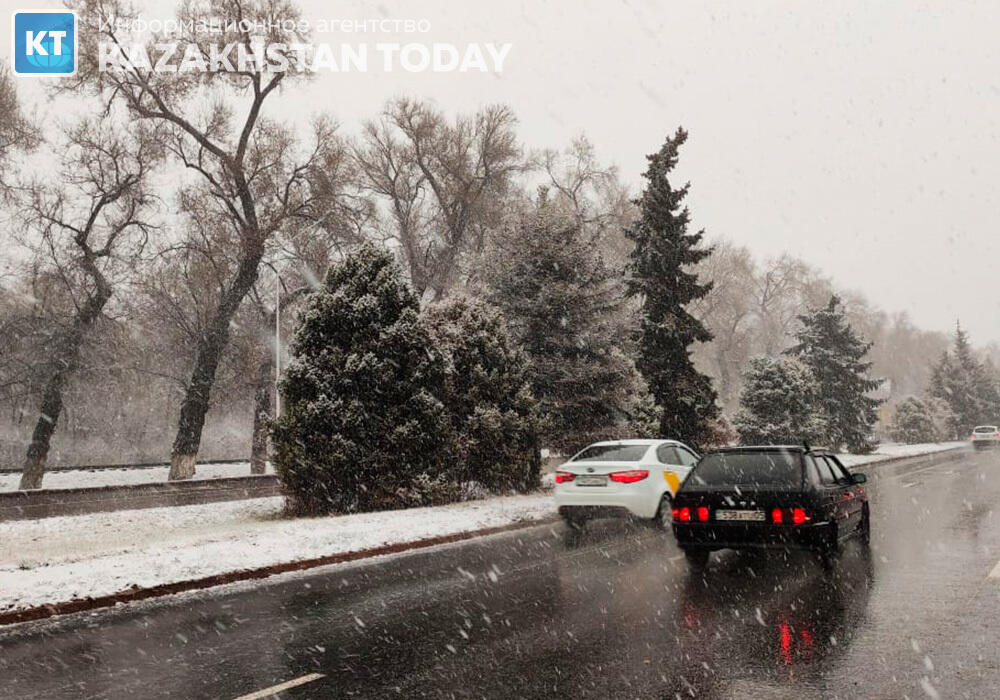 Юг Казахстана накрыла снежная буря, закрыт ряд дорог