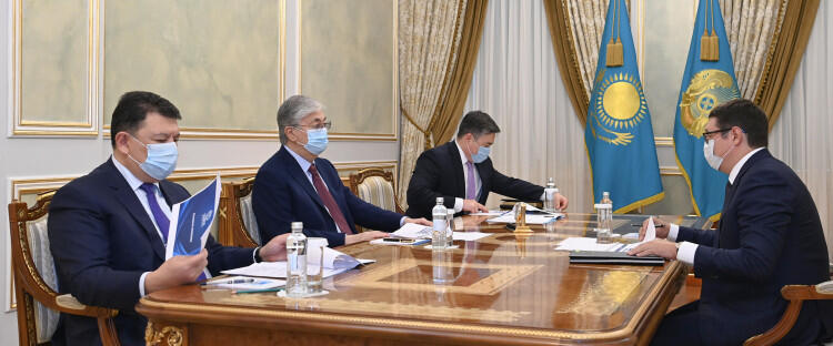 Президент дал ряд поручений по проектам АО "Самрук-Казына".