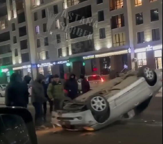 В Нур-Султане за сутки произошло 75 ДТП: полиция призывает к бдительности на дорогах