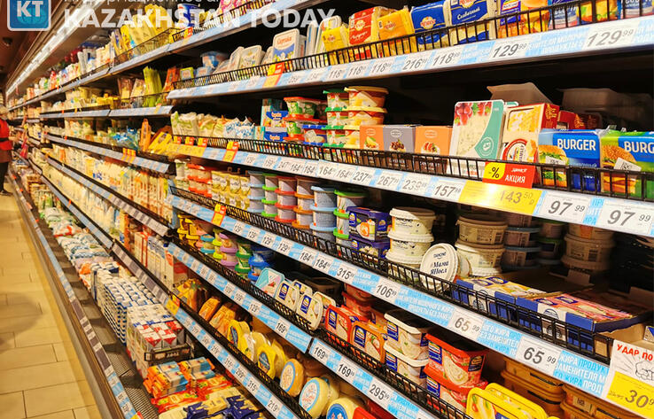За год рост цен на продукты питания в Казахстане составил 11,3%