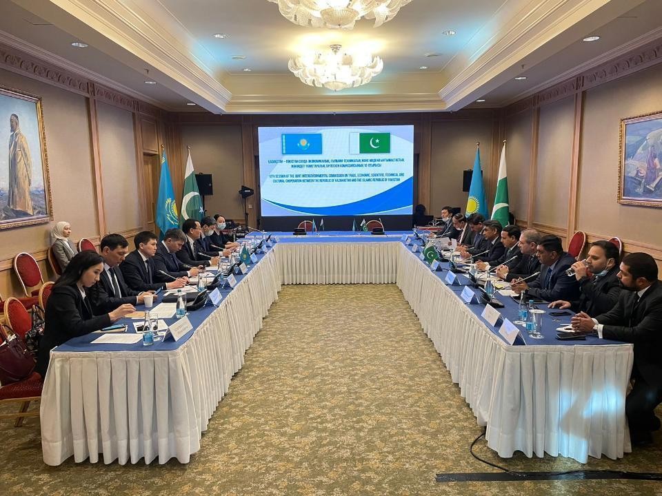 Объем двусторонней торговли между Казахстаном и Пакистаном составил 48,2 млн долларов