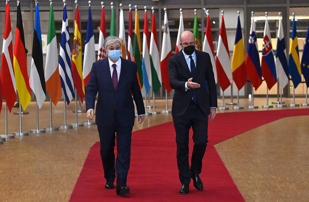 Тоқаев Бельгияда бірқатар кездесулер өткізді. Сурет: Ақорда