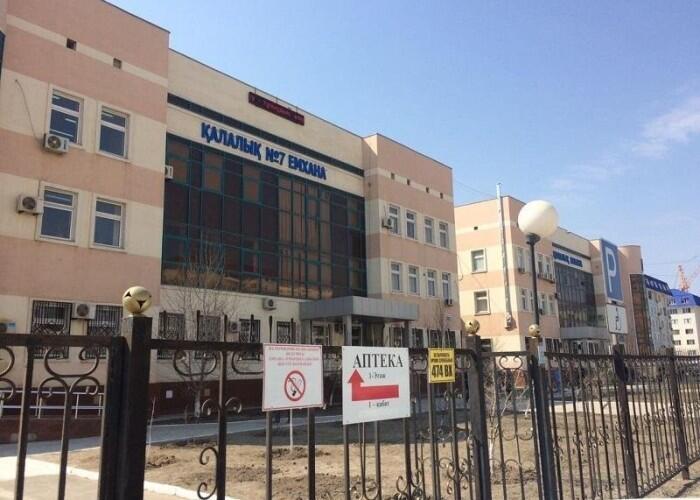 В поликлинике Атырау произошел пожар