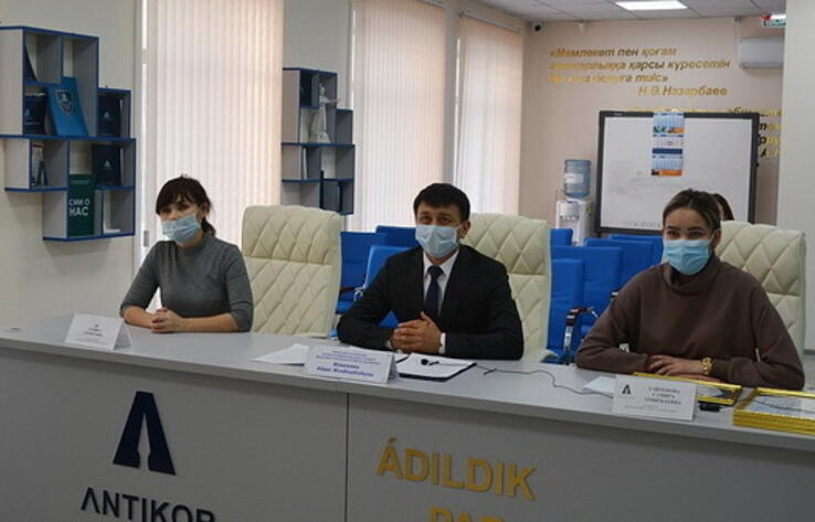 Итоги конкурса среди СМИ на антикоррупционную тематику подвели в Акмолинской области