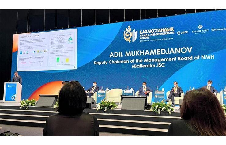 Baiterek Holding presents investor support tools at Dubai EXPO 2020