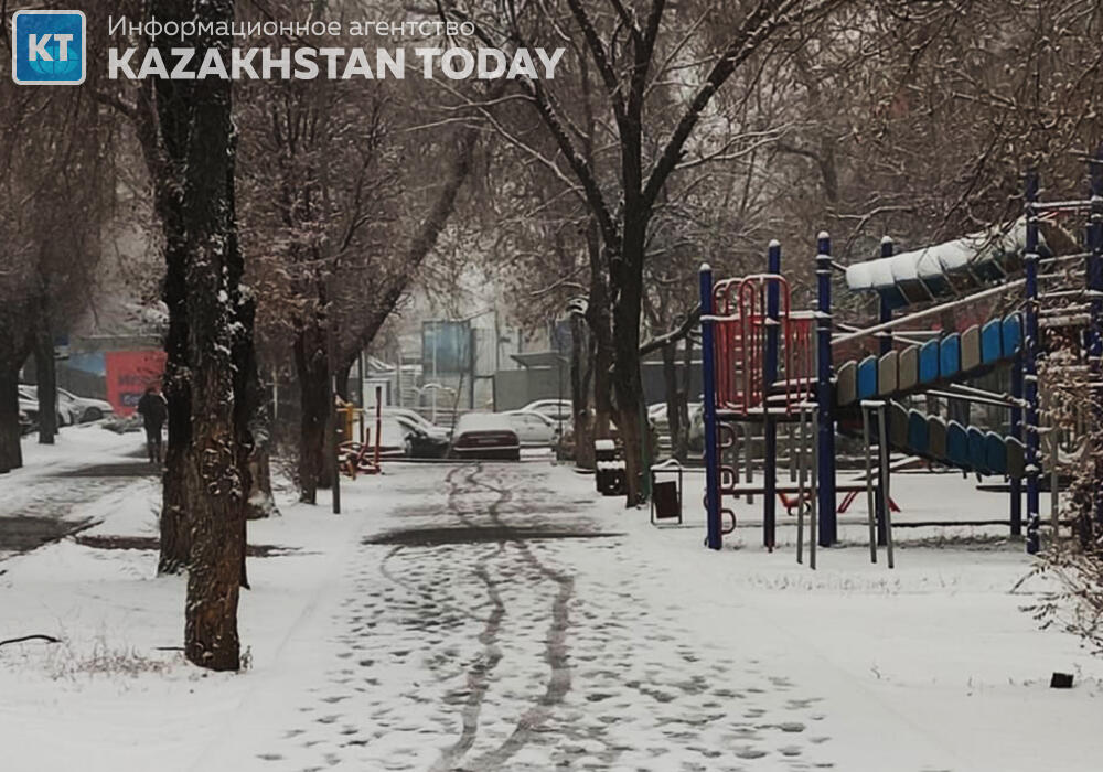 В большинстве регионов Казахстана объявили штормовое предупреждение