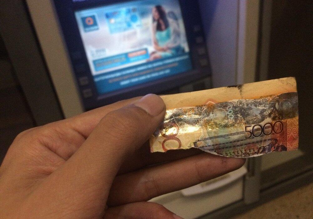 С начала года Национальный банк обменял свыше двух тыс. поврежденных банкнот