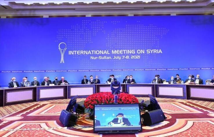 Международная встреча по Сирии пройдет 21-22 декабря в Нур-Султане