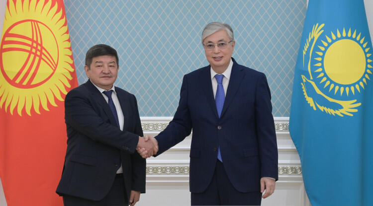 Токаев принял председателя кабмина Кыргызстана