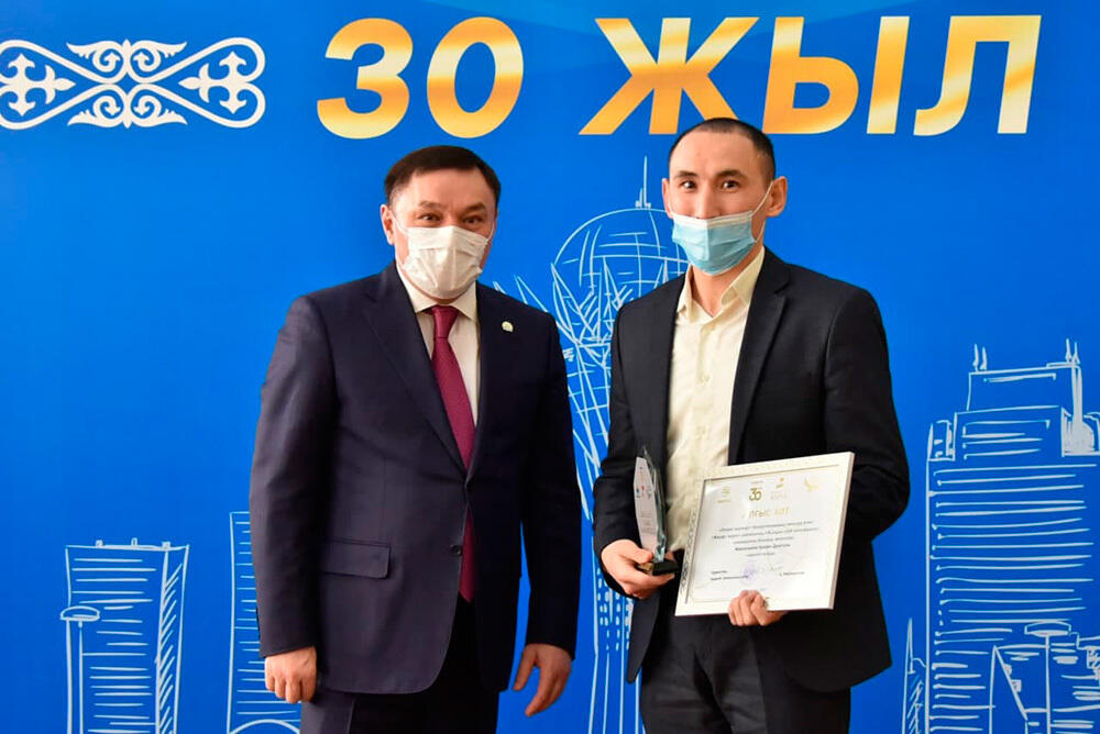 Меценатов Акмолинской области наградили премией "Жомарт жүрек". Фото: УВП Акмолинской области
