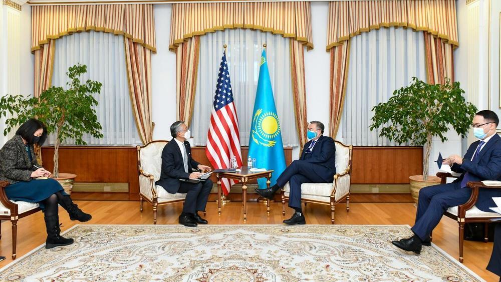 Перспективы казахстанско-американского сотрудничества обсудили в столице. Фото: gov.kz