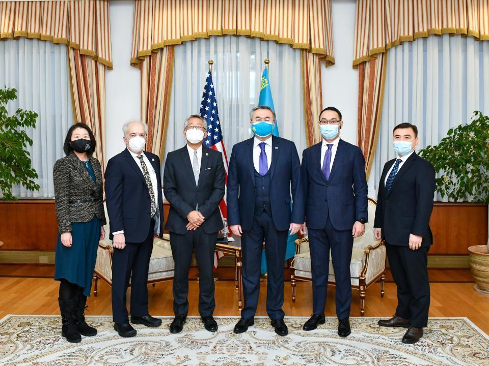 Перспективы казахстанско-американского сотрудничества обсудили в столице. Фото: gov.kz