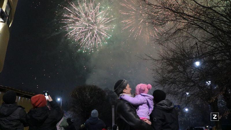 Fireworks in honor of Kazakhstan`s 30th anniversary of Independence Day in Almaty. Images | Zakon.kz