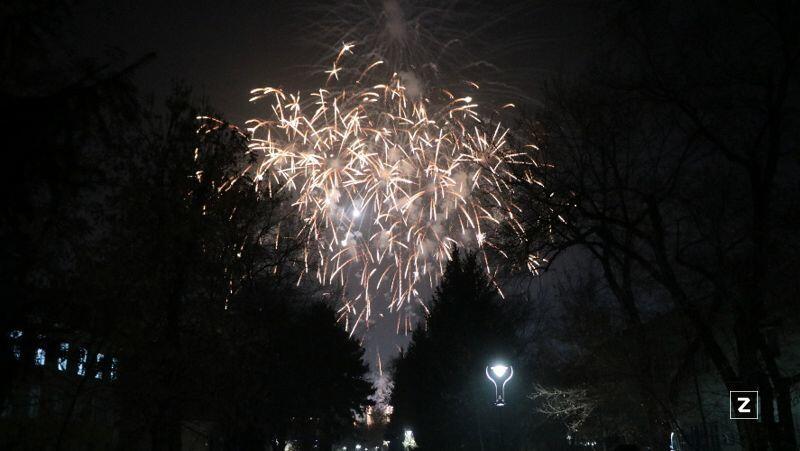 Fireworks in honor of Kazakhstan`s 30th anniversary of Independence Day in Almaty. Images | Zakon.kz