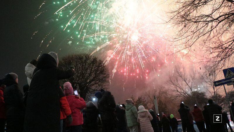 Fireworks in honor of Kazakhstan`s 30th anniversary of Independence Day in Almaty. Images | Zakon.kz