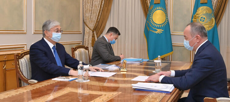 Токаев принял бизнес-омбудсмена Рустама Журсунова