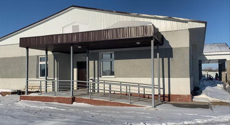 Врачебная амбулатория открылась в селе Акмолинской области. Фото: УВП Акмолинской области