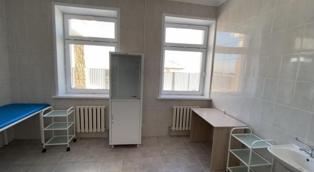 Врачебная амбулатория открылась в селе Акмолинской области. Фото: УВП Акмолинской области