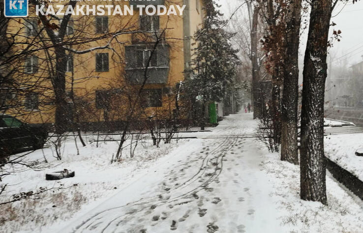 В большинстве регионов Казахстана ожидается снег