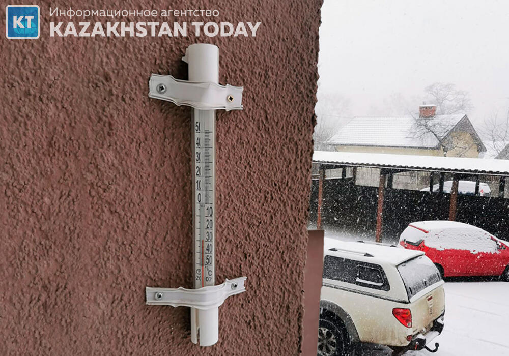 Сильные морозы на новогодние праздники ожидаются в Казахстане