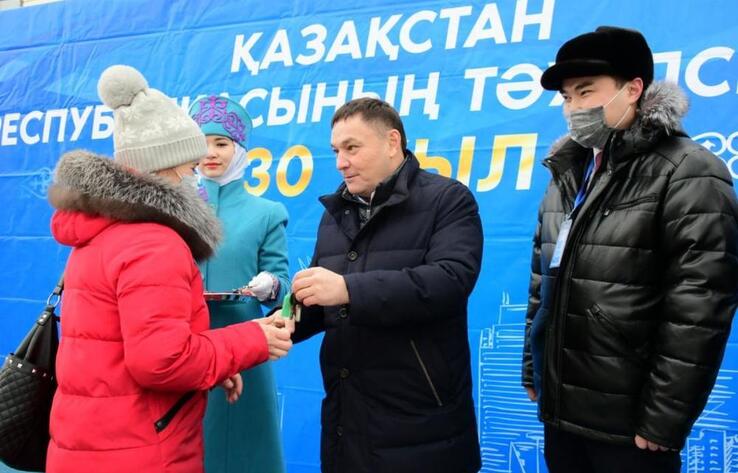 Ақмола облысында дәрігерлерге арналған үй салынды