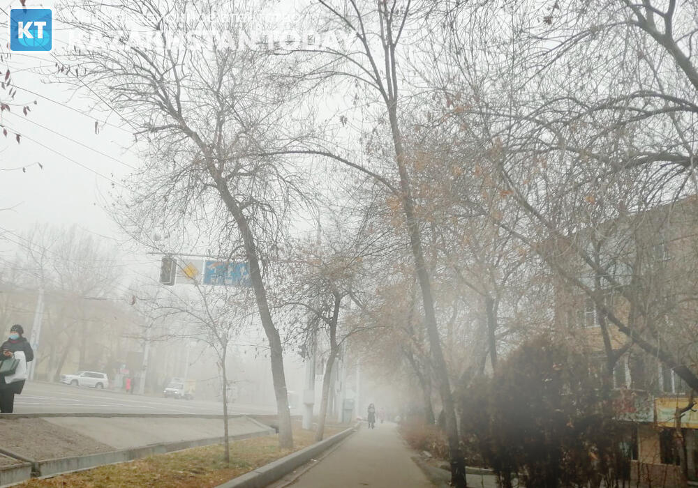 Туман и усиление ветра на большей части Казахстана ожидается 30 декабря