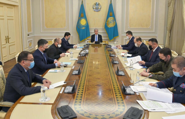 Президент РК провел очередное заседание оперативного штаба