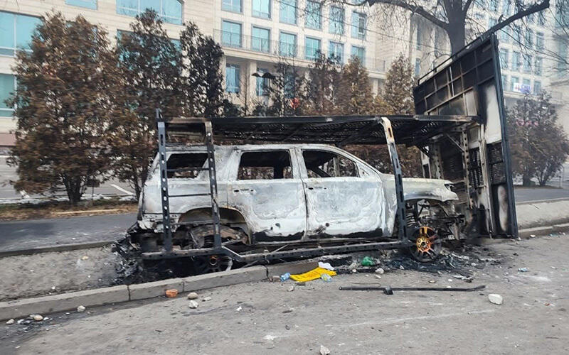 ALMATY TRAGEDY | JANUARY 2022. Images | facebook Anastasia Romanova