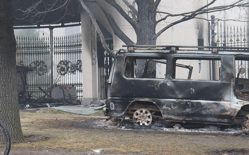 ALMATY TRAGEDY | JANUARY 2022. Images | facebook Anatoliy Ivanov Weisskopf