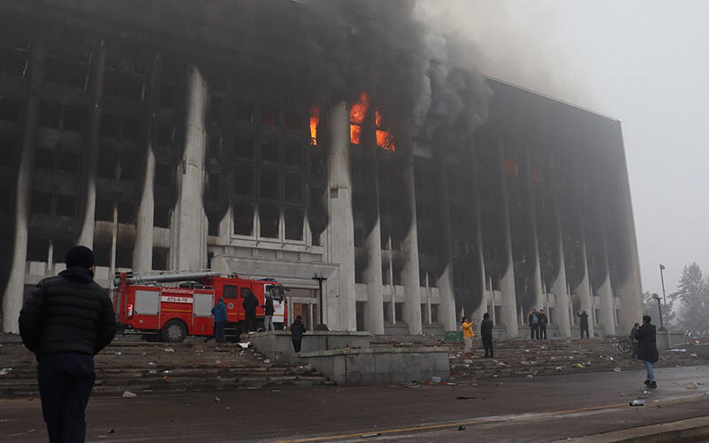 ALMATY TRAGEDY | JANUARY 2022. Images | facebook Anatoliy Ivanov Weisskopf