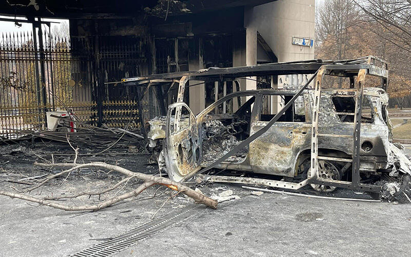 ALMATY TRAGEDY | JANUARY 2022. Images | facebook Салтанат Ташимова