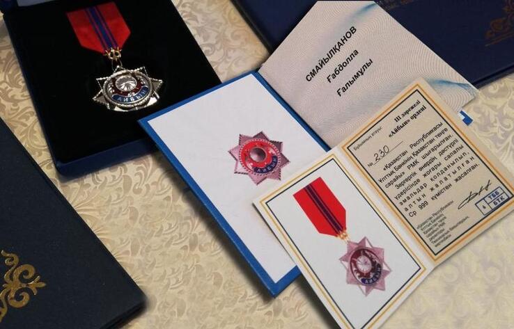 Талдыкорганский военнослужащий посмертно удостоен ордена "Айбын" ІІІ степени