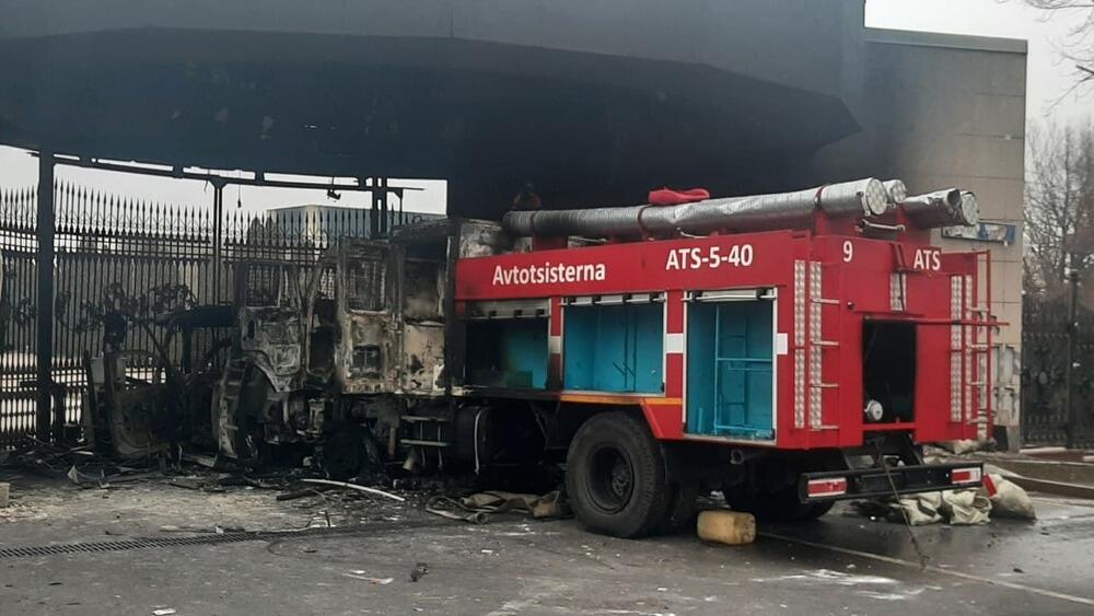 В Казахстане во время беспорядков произошло 117 пожаров - МЧС
