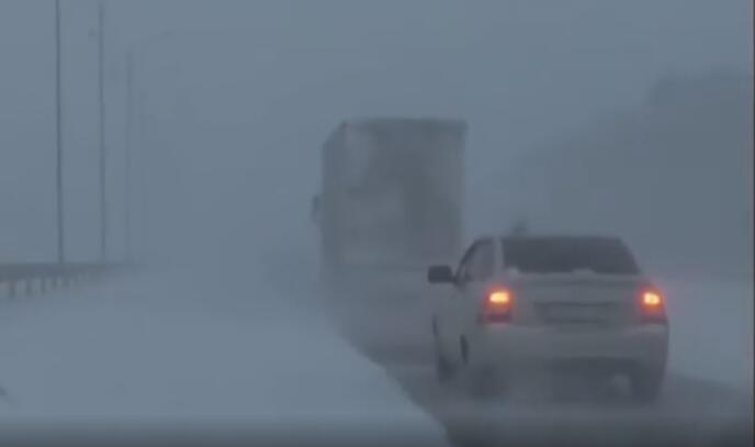 В Акмолинской области из-за непогоды закрыты некоторые дороги