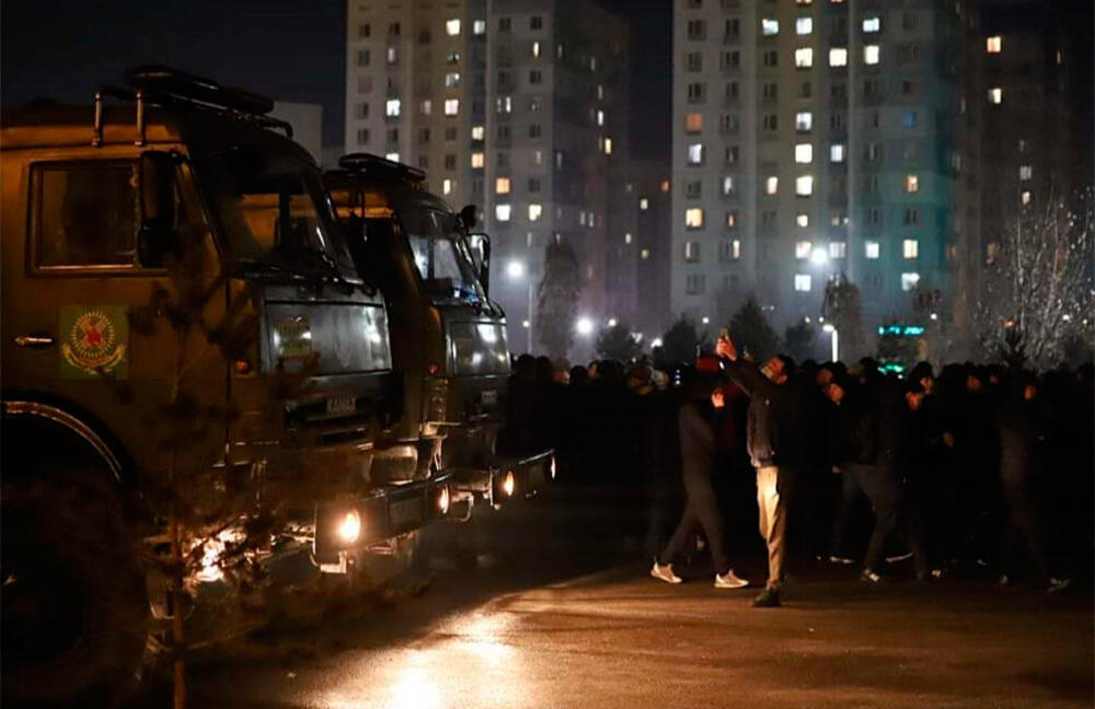 Timeline: January tragedy in Kazakhstan . Images | Sergey Alekseenok | facebook