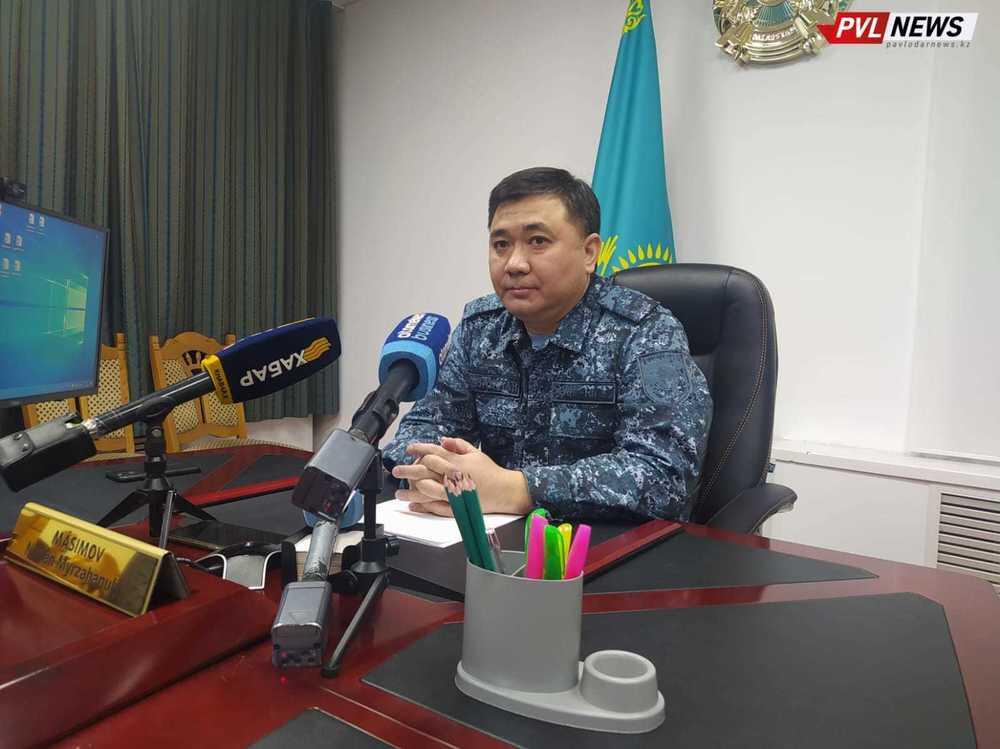 Нурлан Масимов уволен с должности главы полиции Павлодарской области