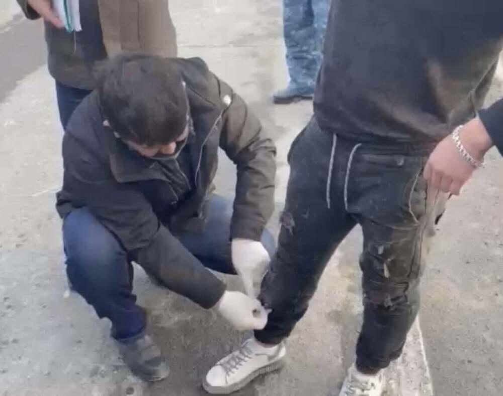В Туркестанской области задержана сбытчица синтетических наркотиков. Фото: Polisia.kz.