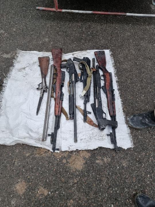 Алматыда 130-дан астам атыс қаруы тәркіленді