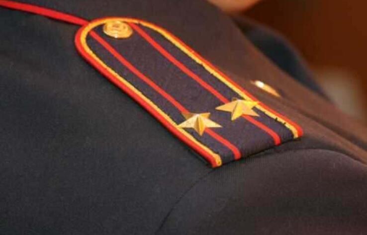 В Шымкенте в отношении главы местной полиции начато расследование после жалобы подчиненного 