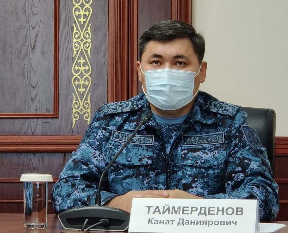 Глава ДП Алматы: бандиты требовали сложить оружие и сдаться