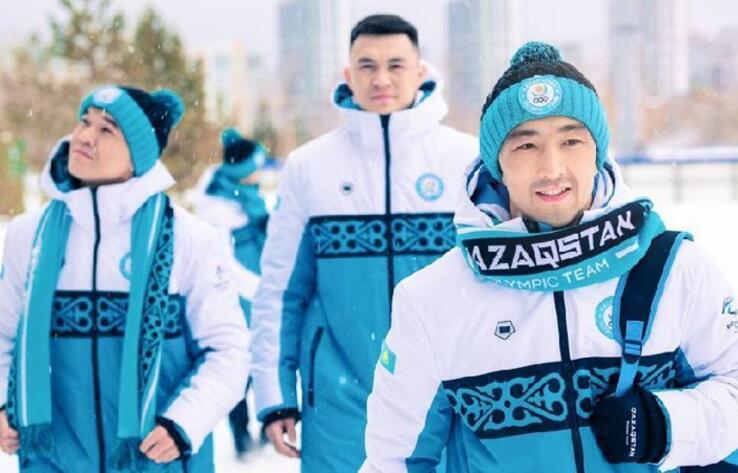 НОК представил форму казахстанской команды на Играх в Пекине
