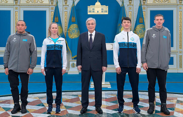 Kazakh President, members of Olympic and Paralympic teams meet