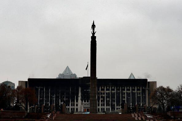 Зомби-апокалипсис в Алматы - участник январских событий
