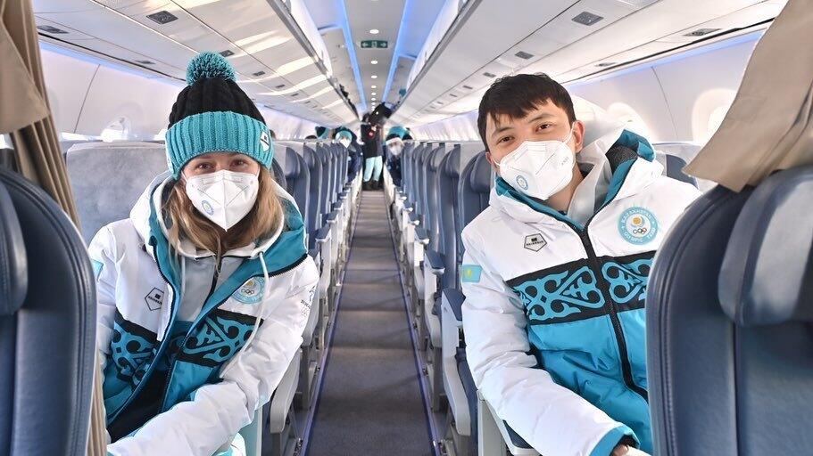 Сборная Казахстана отправилась на зимние Олимпийские игры в Пекин. Фото: НОК РК