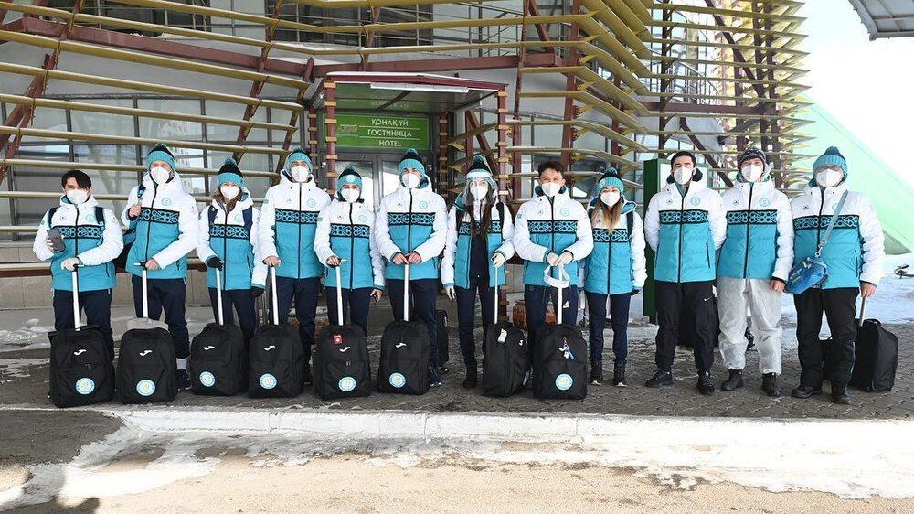 Сборная Казахстана отправилась на зимние Олимпийские игры в Пекин. Фото: НОК РК