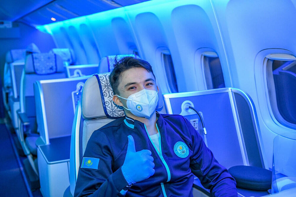 Сборная Казахстана отправилась на зимние Олимпийские игры в Пекин. Фото: НОК РК