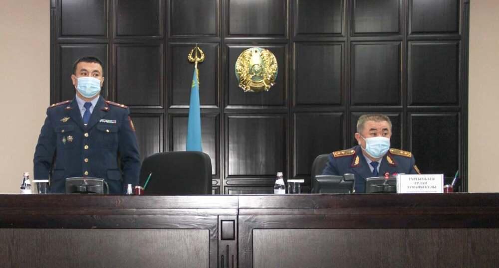 Начальником департамента полиции Актюбинской области назначен Абай Жусупов