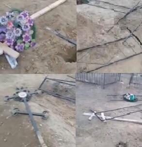 В Алматинской области вандалы разгромили кладбище 