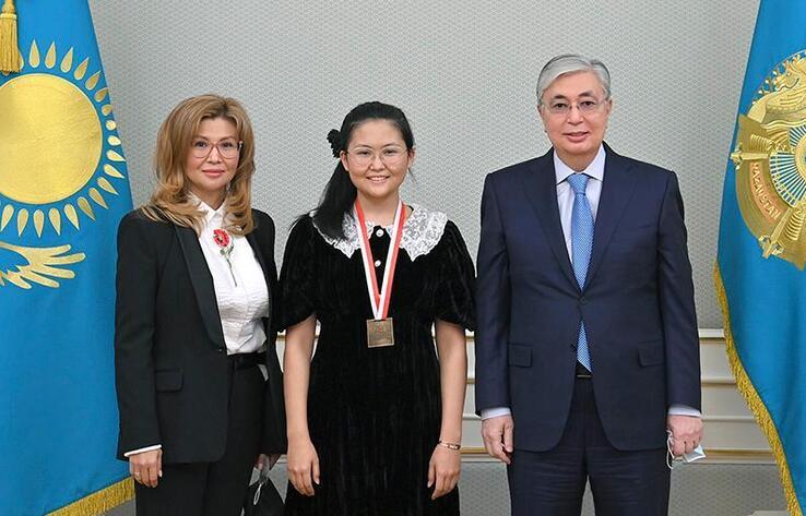 Kazakh President receives world chess champion Bibisara Assaubayeva